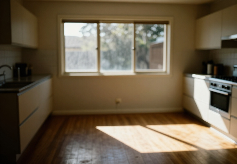 Clean kitchen in Erskineville after insect control treatment