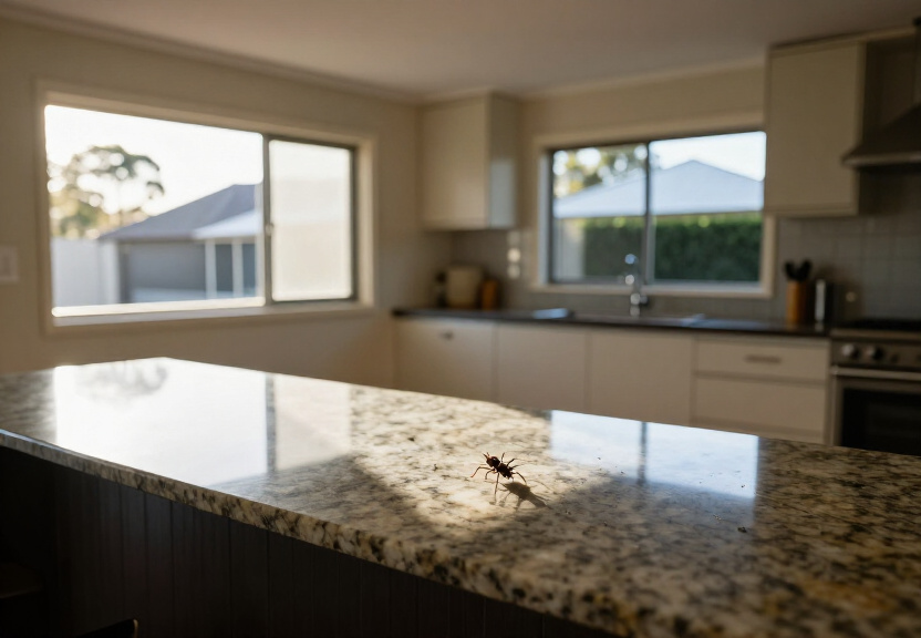 Ant-free bathroom in Erskineville after treatment
